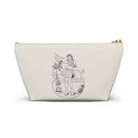 "Hula Girl" Accessory Pouch w T-bottom