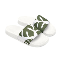Men’s " Monstera" Slide - featuring removable strap