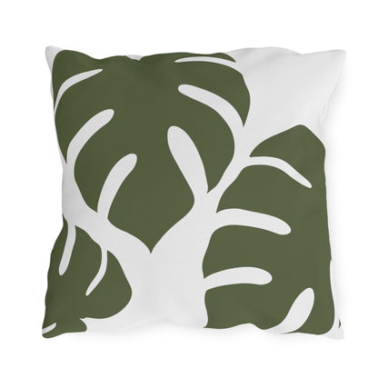 "Monstera" Outdoor Pillow