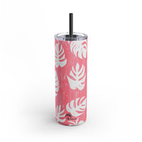 "Red Monstera" Tumbler, 20oz