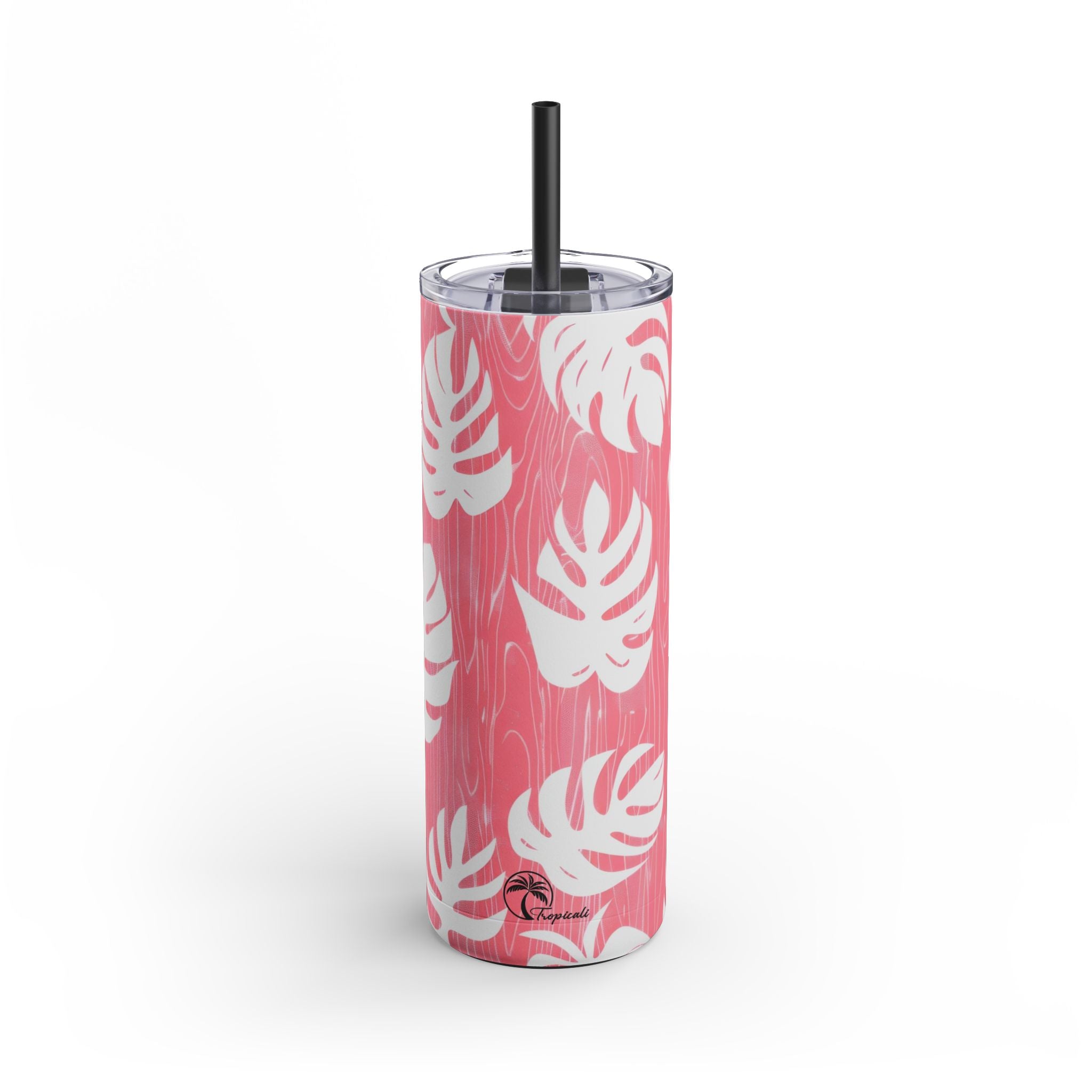 "Red Monstera" Tumbler, 20oz