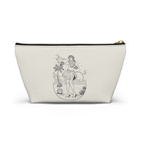"Hula Girl" Accessory Pouch w T-bottom