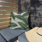 "The Palm Leaf" Outdoor Pillow