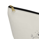 "Hula Girl" Accessory Pouch w T-bottom