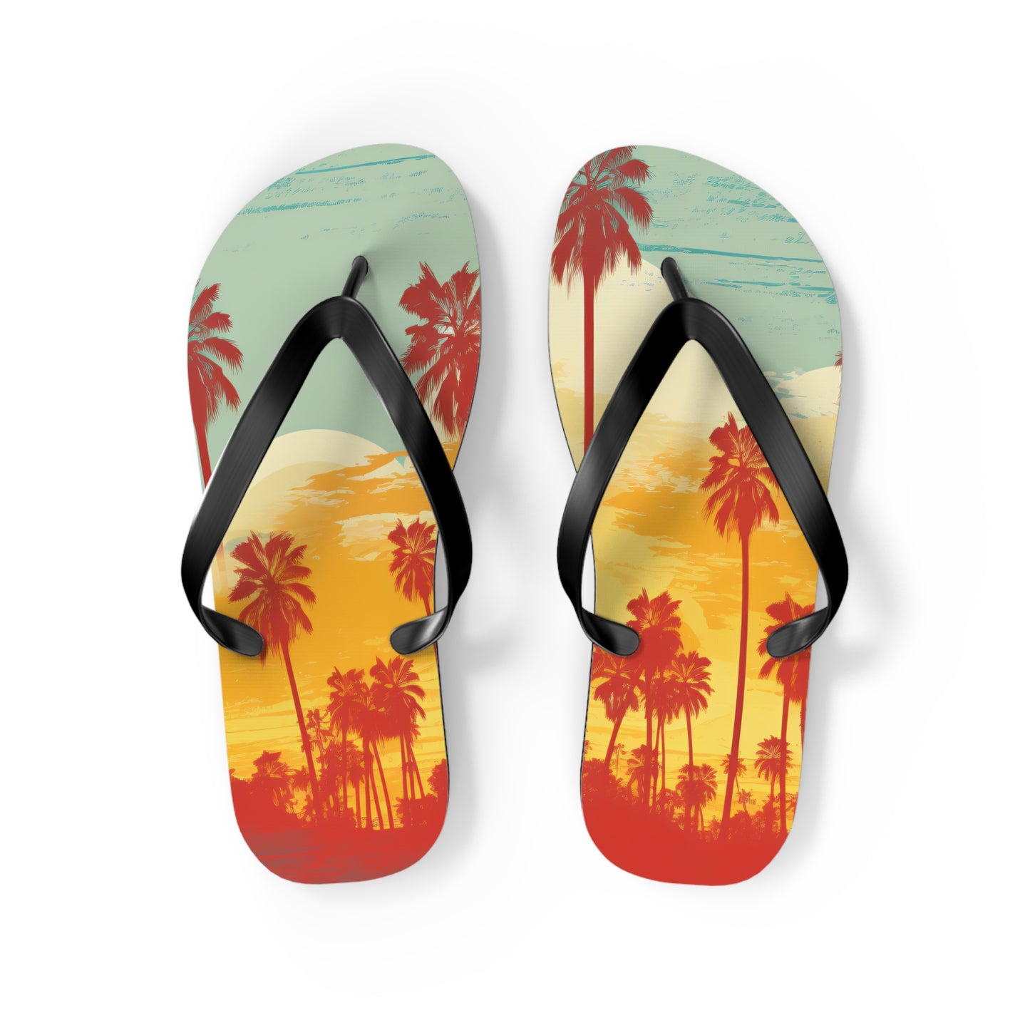 "Vintage California" Flip Flops