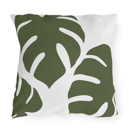 "Monstera" Outdoor Pillow