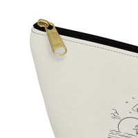 "Hula Girl" Accessory Pouch w T-bottom