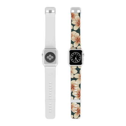 "The Plumeria" Watch Band for Apple Watch