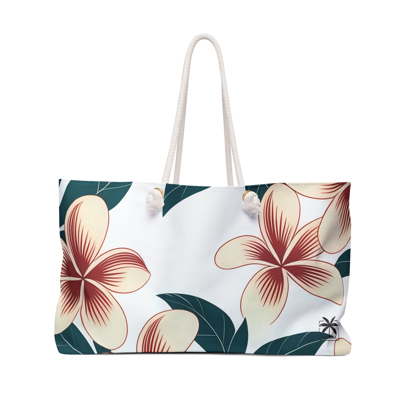 "The Plumeria"  Beach Bag