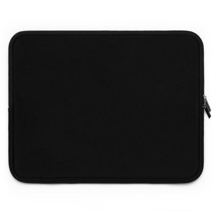 "The Classic Hibiscus" Laptop Sleeve - Distressed Black