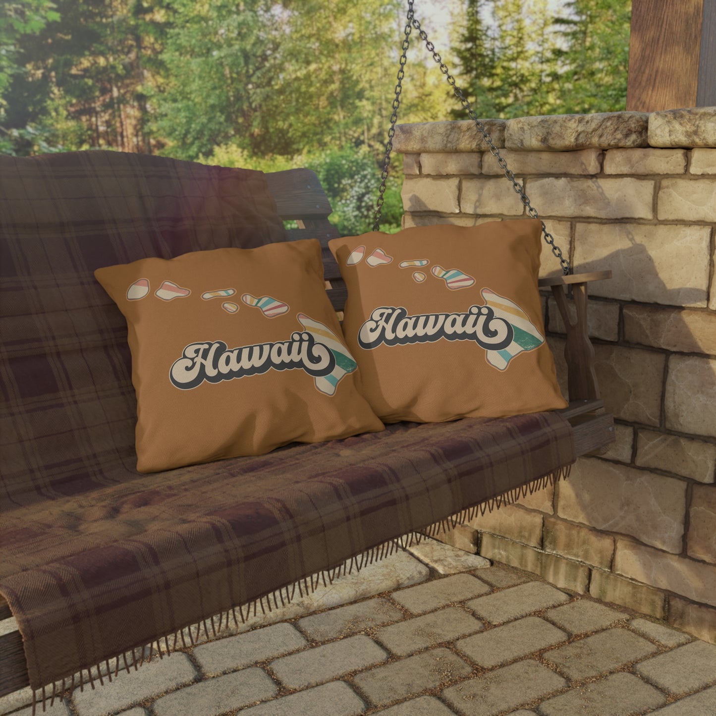 "The Islands" Outdoor Pillow