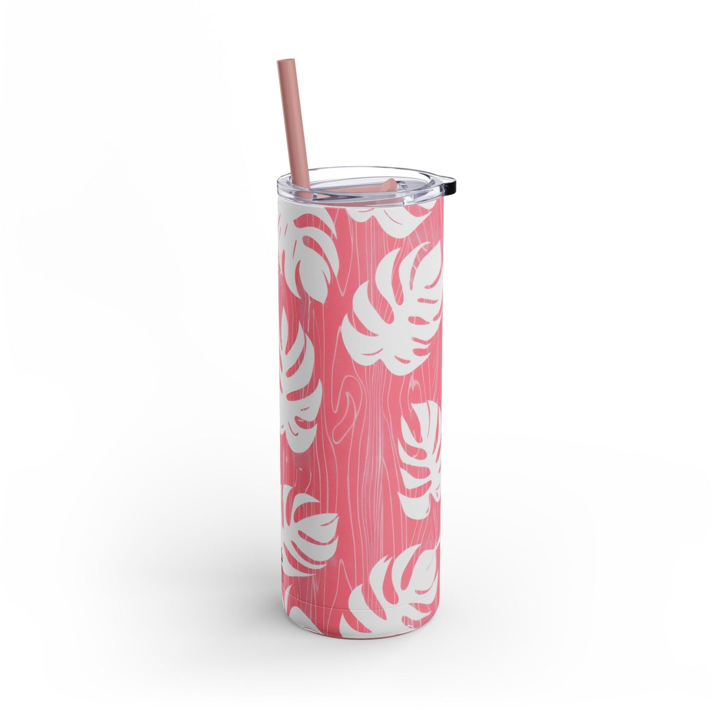 "Red Monstera" Tumbler, 20oz