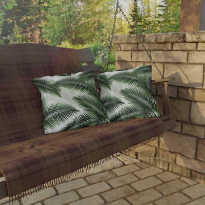 "The Palm Leaf" Outdoor Pillow