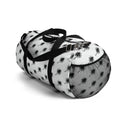 "Swaying Palms"  Duffel Bag - Black and White