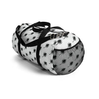 "Swaying Palms"  Duffel Bag - Black and White