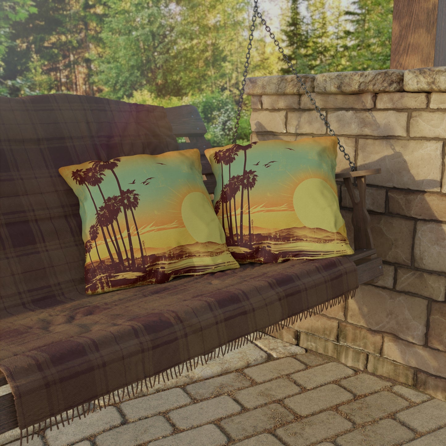 "The Californian" Outdoor Pillow