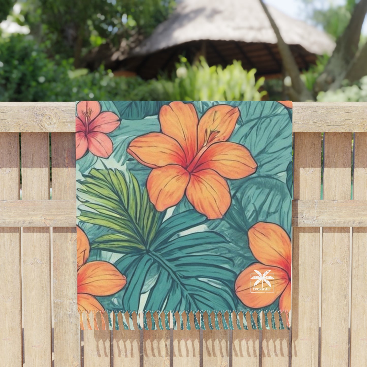 "Tropical Vibes" Beach Cloth