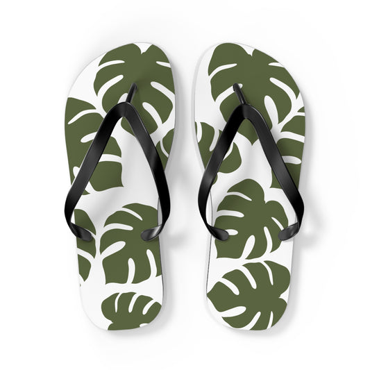 "Monstera" Flip Flop