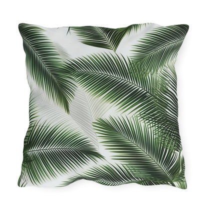 "The Palm Leaf" Outdoor Pillow