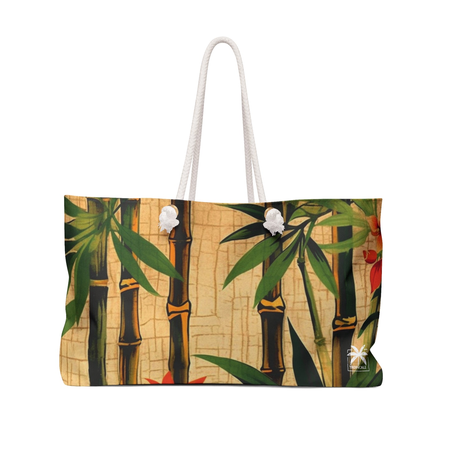 "Vintage Bamboo" Beach Bag