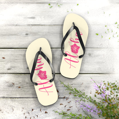 "Aloha" Flip Flops