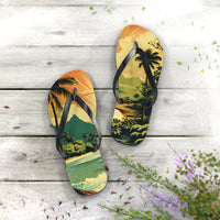 "Vintage Island" Flip Flops