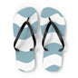 "Blue Waves" Flip Flops