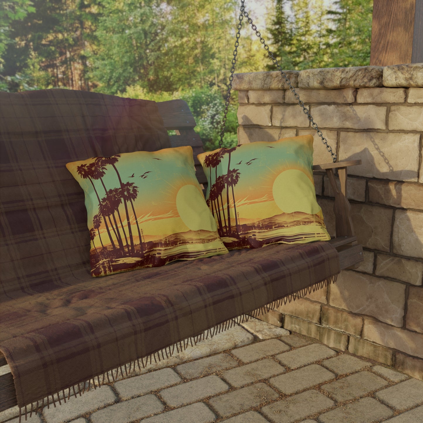 "The Californian" Outdoor Pillow