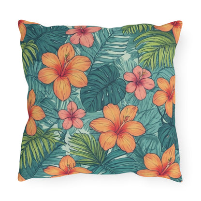 "Tropical Vibes" Outdoor Pillow