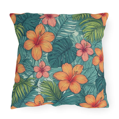 "Tropical Vibes" Outdoor Pillow