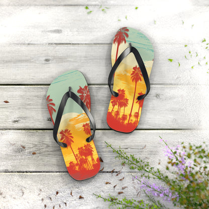 "Vintage California" Flip Flops