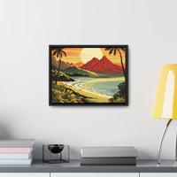 "Exotic Island" Canvas Wrap