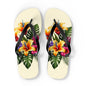 "Tropical Arrangement" Flip Flops