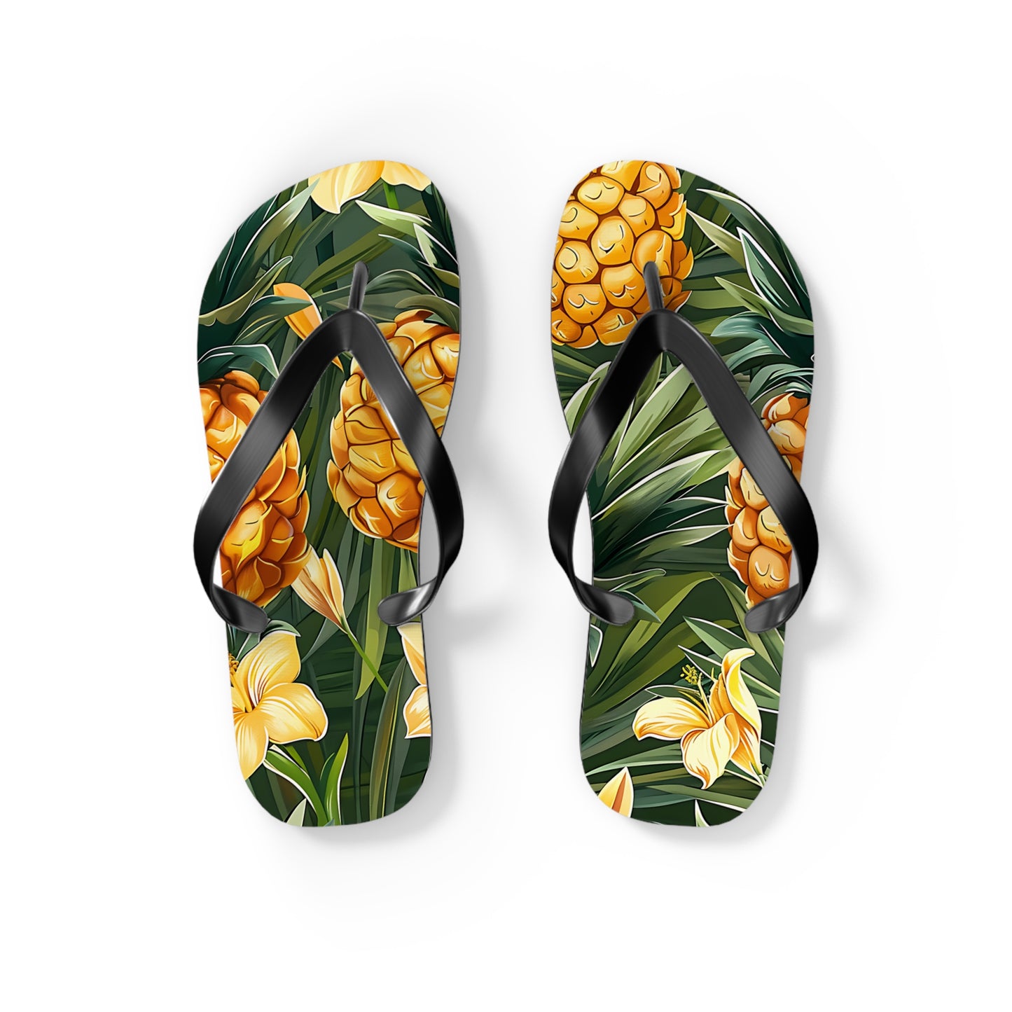 "The Pineapple" Flip Flops