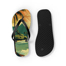 "Vintage Island" Flip Flops