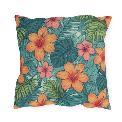 "Tropical Vibes" Outdoor Pillow