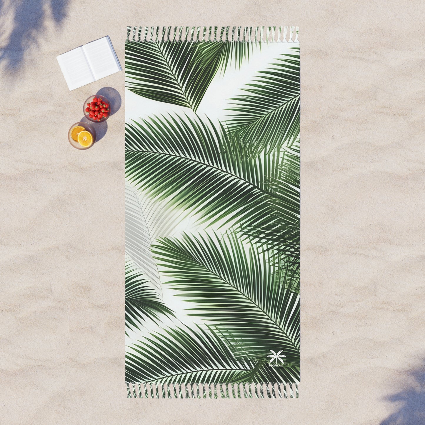 "The Palm Leaf" Beach Cloth