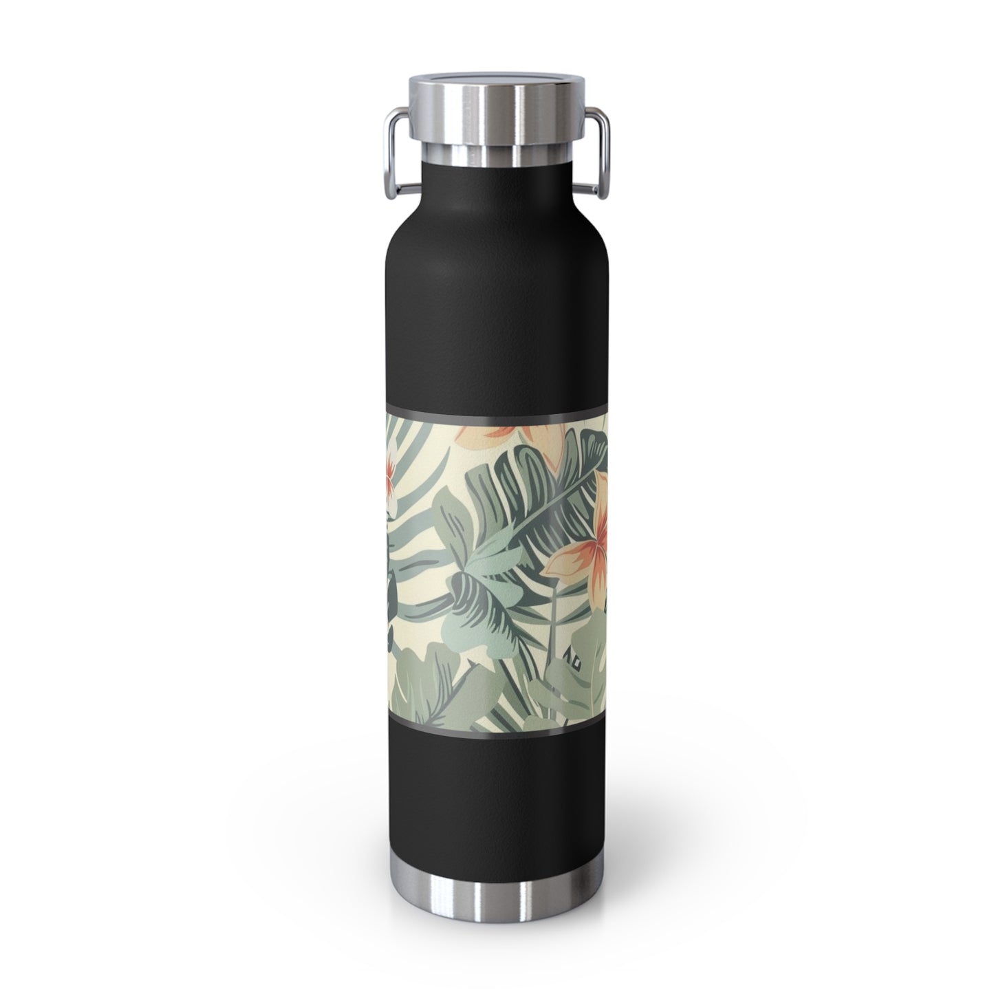 Tropicali Copper Insulated Bottle with cap, 22oz