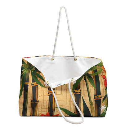 "Vintage Bamboo" Beach Bag