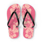 "The Classic Hibiscus" Flip Flop - Distressed Pink