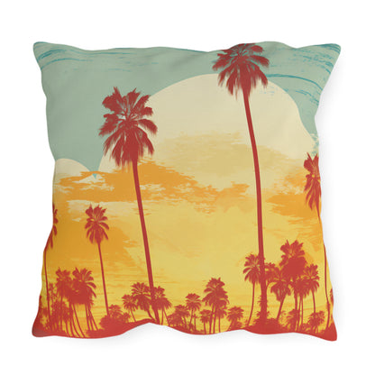 "Vintage California " Outdoor Pillow