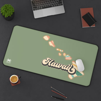 "The Islands" Desk Mat - Green