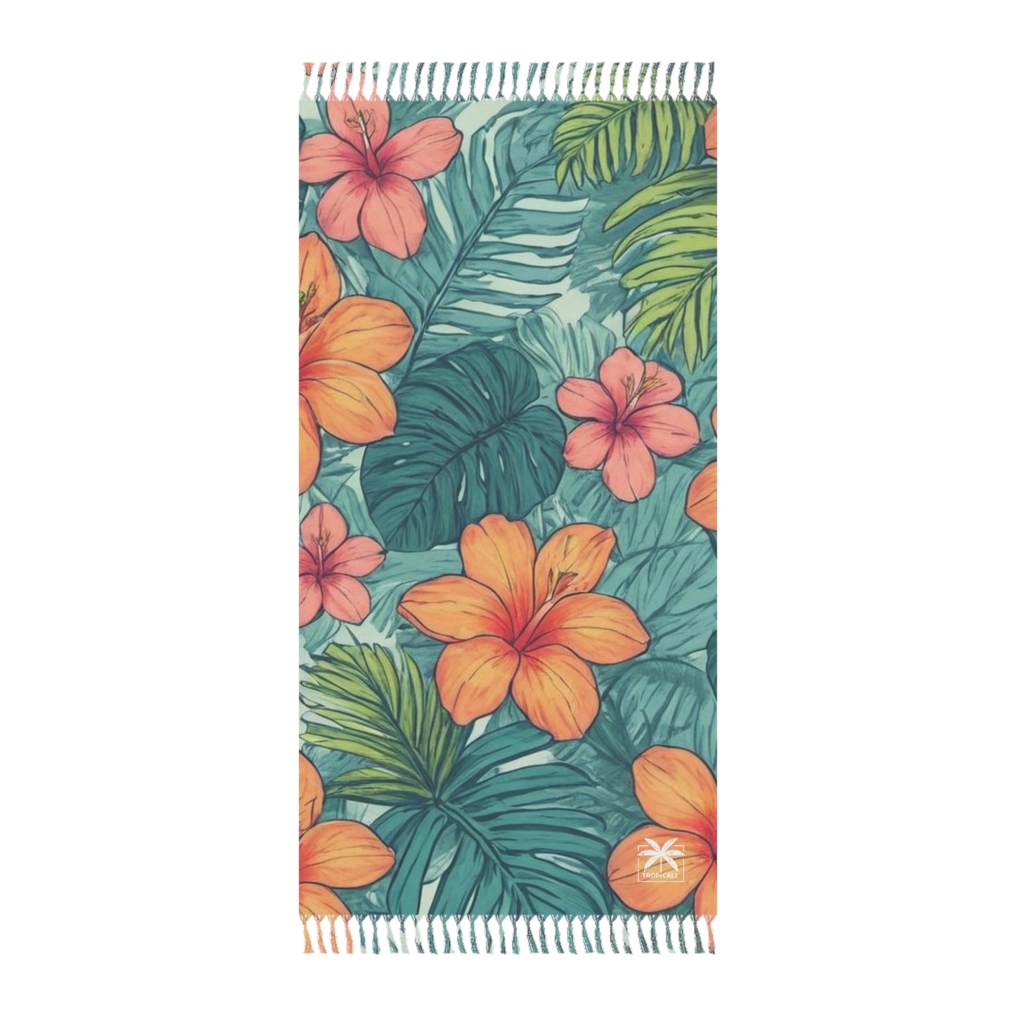 "Tropical Vibes" Beach Cloth