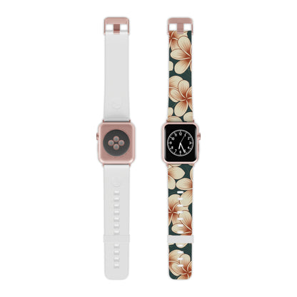 "The Plumeria" Watch Band for Apple Watch