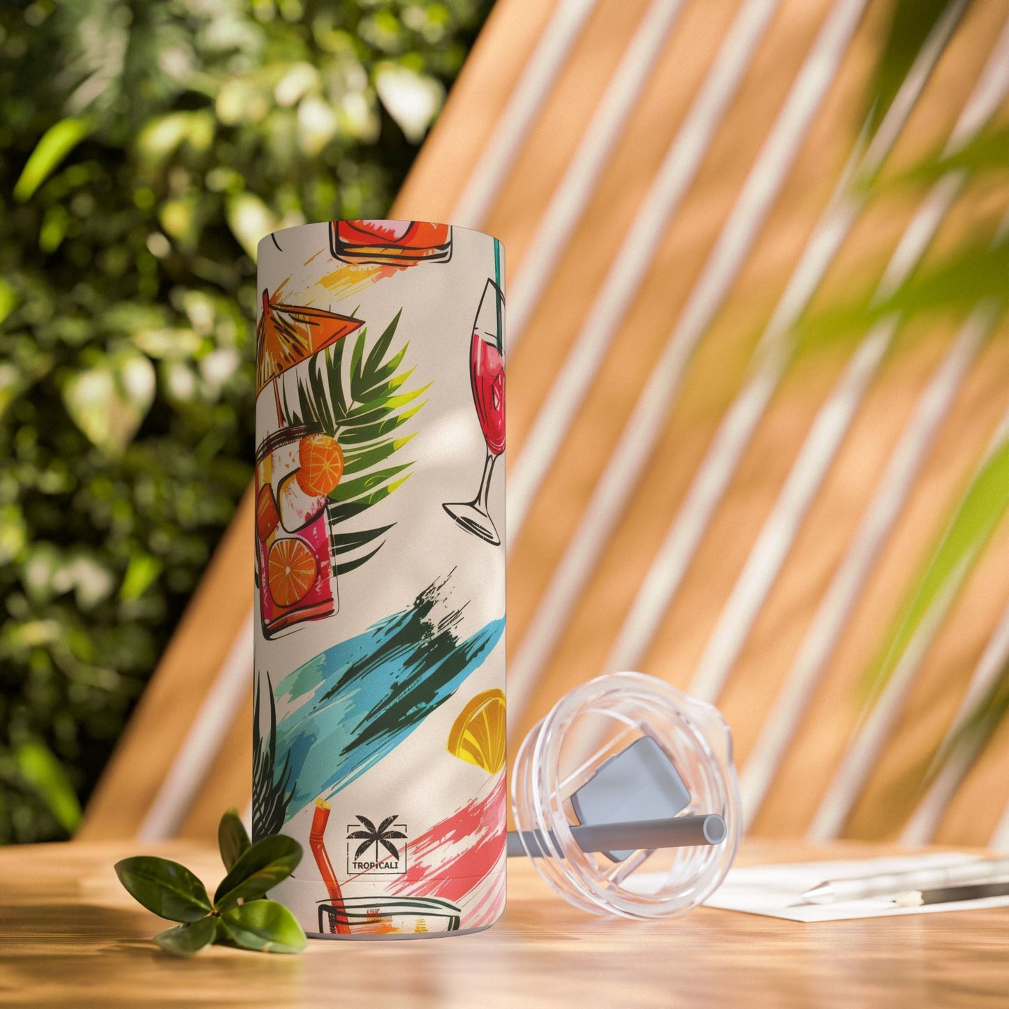 "Tropical Refreshments" Tumbler, 20oz