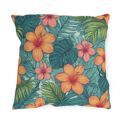 "Tropical Vibes" Outdoor Pillow