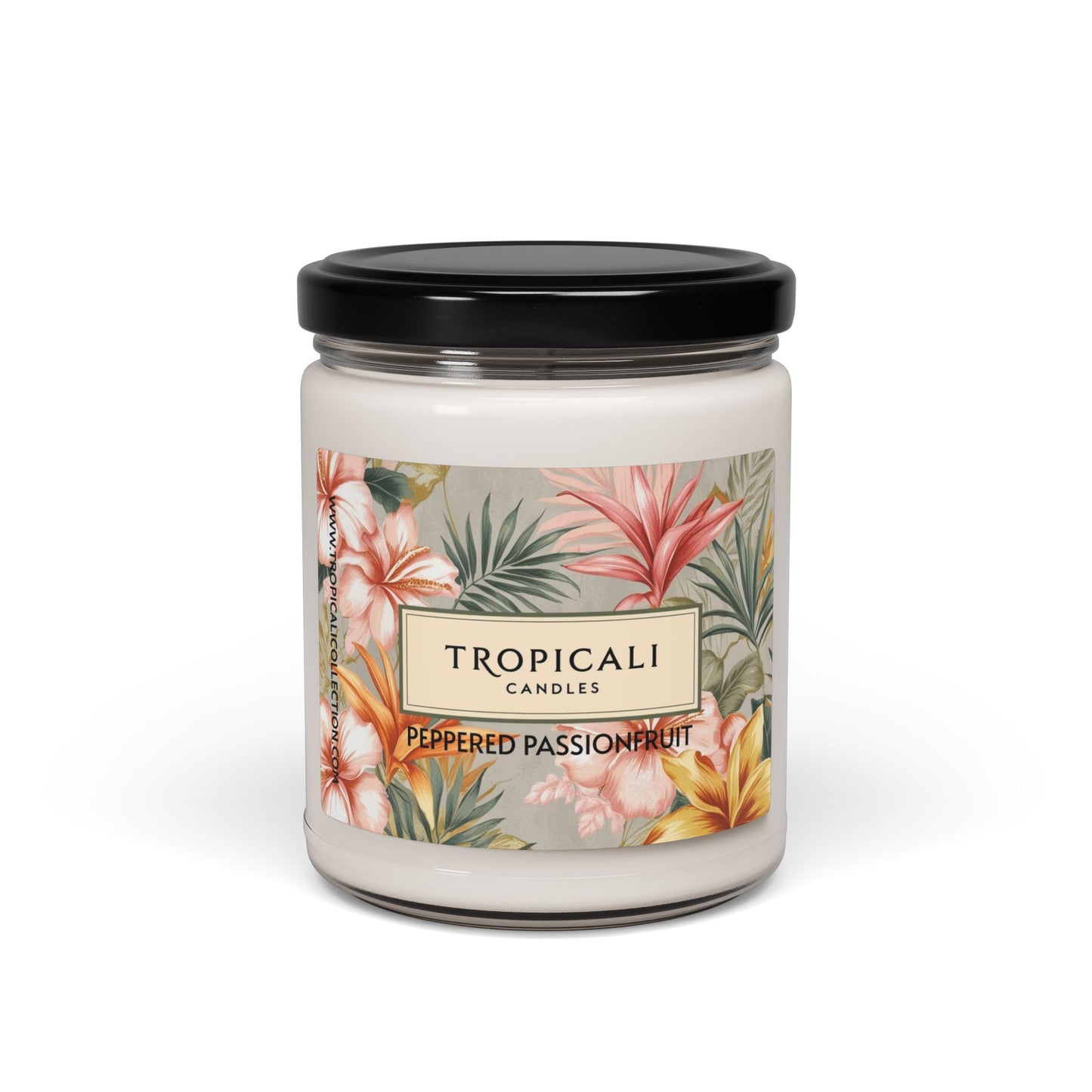 Peppered Passionfruit Candle By Tropicali, 9oz