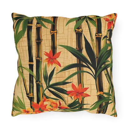 "Vintage Bamboo" Outdoor Pillow