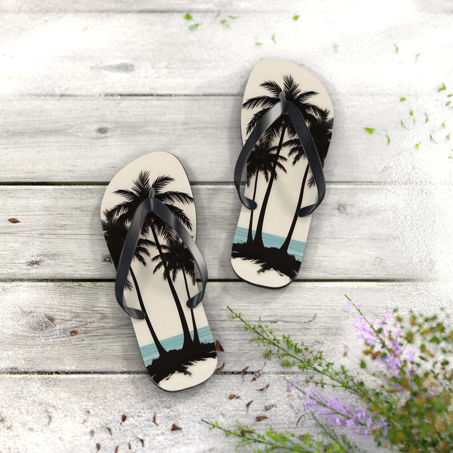 "3 Palms" Flip Flop