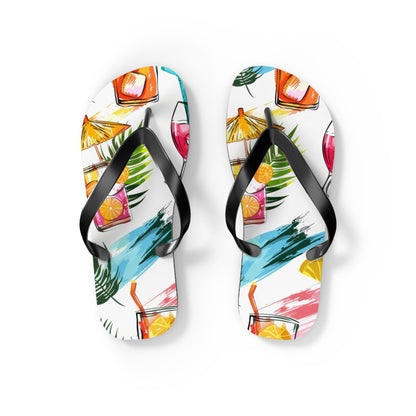 "Tropical Refreshments" Flip Flops